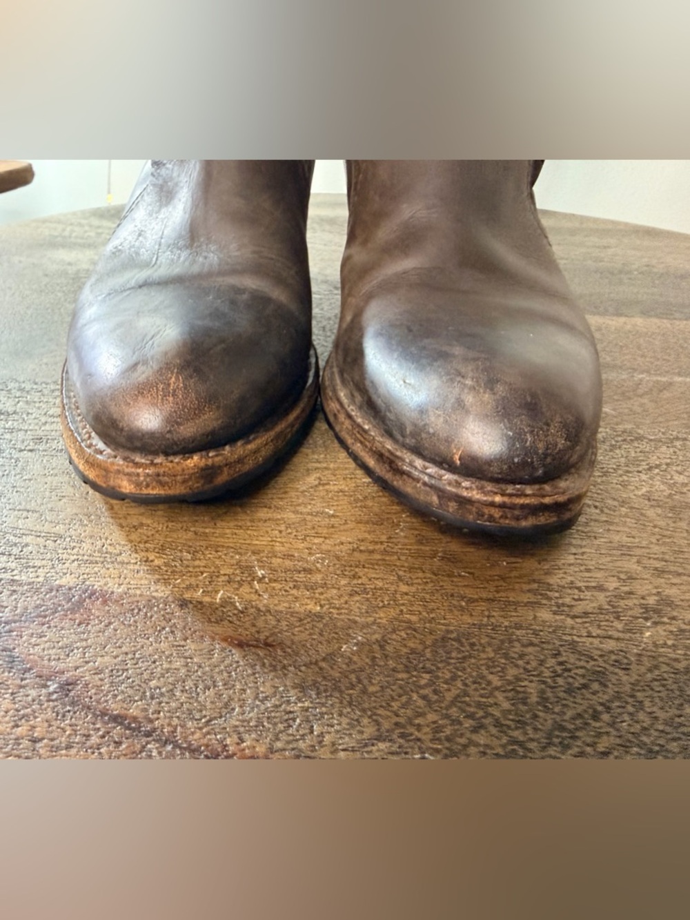 Frye Dorado Knee High Riding Boots- VINTAGE Size 6 - Picture 6 of 10